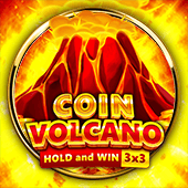 Coin Vilcano Hold and Win hot slot icon on Champion Zone